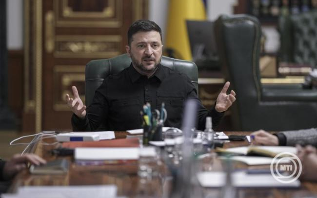 Ukrajnai háború - Volodimir Zelenszkij: Ukrajna nem kap támogatást a magyar miniszterelnöktől